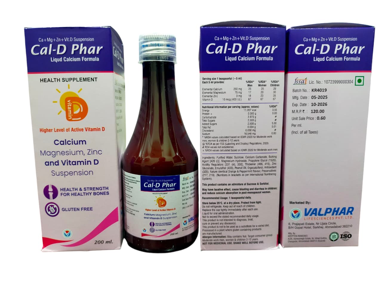 CAL-D PHAR 200ML