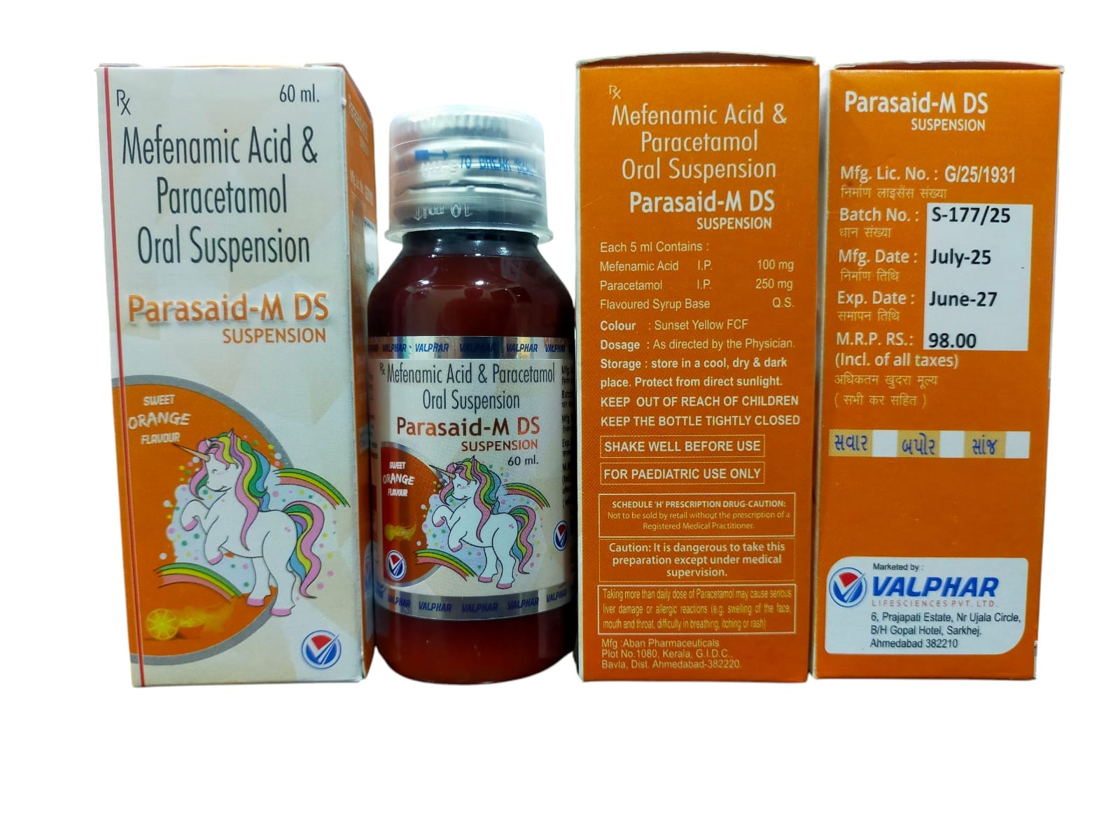 PARASAID COLD DS 60ML