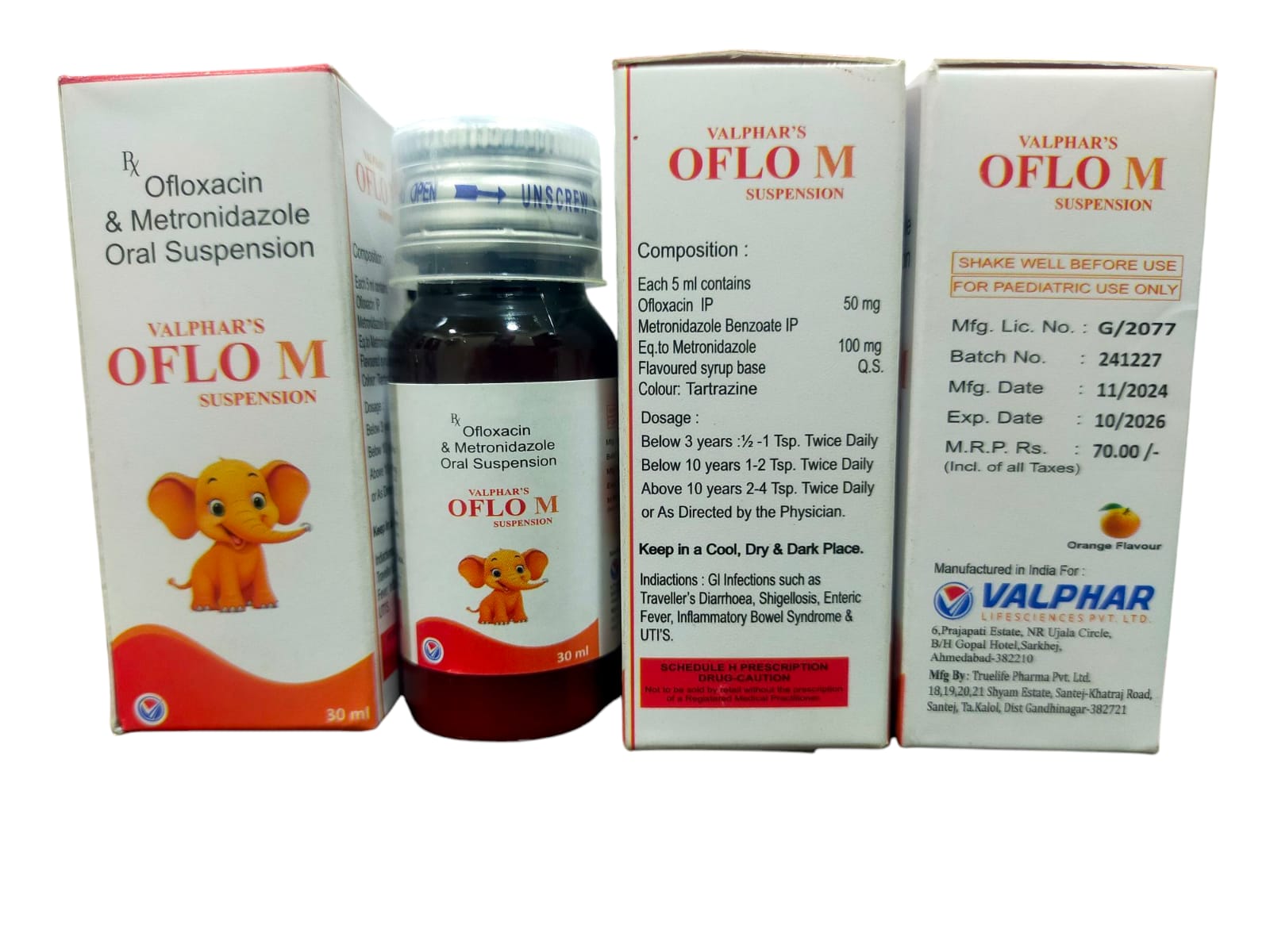 VALPHAR'S OFLO M 30ML